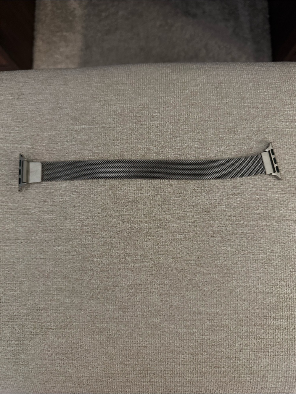 Apple Watch Magnetic Mesh Loop Band Stainless Steel Gray/Silver